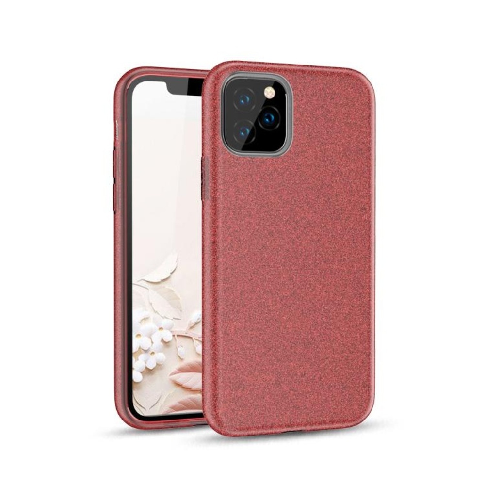 Glitter Case for iPhone 11 Models - Red